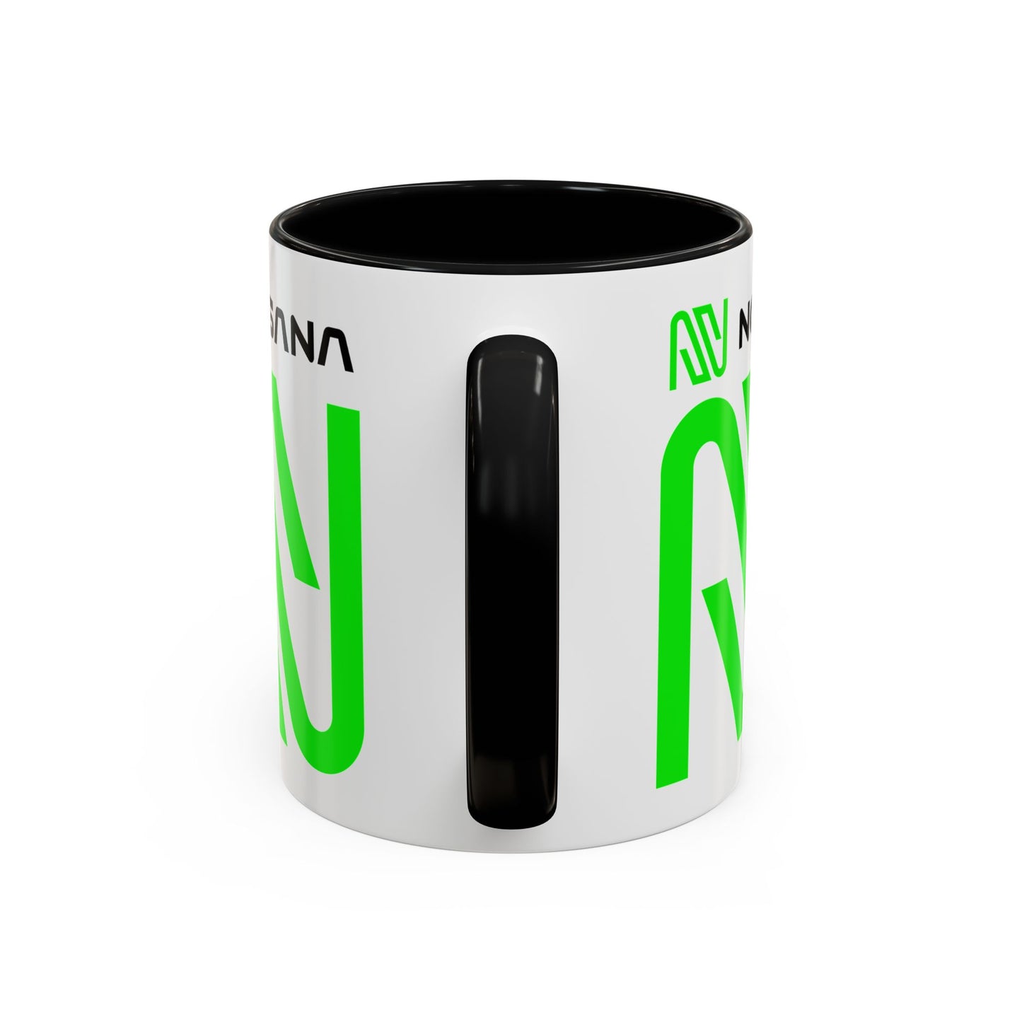 Nosana (NOS) Accent Mug by cypherpunkgear