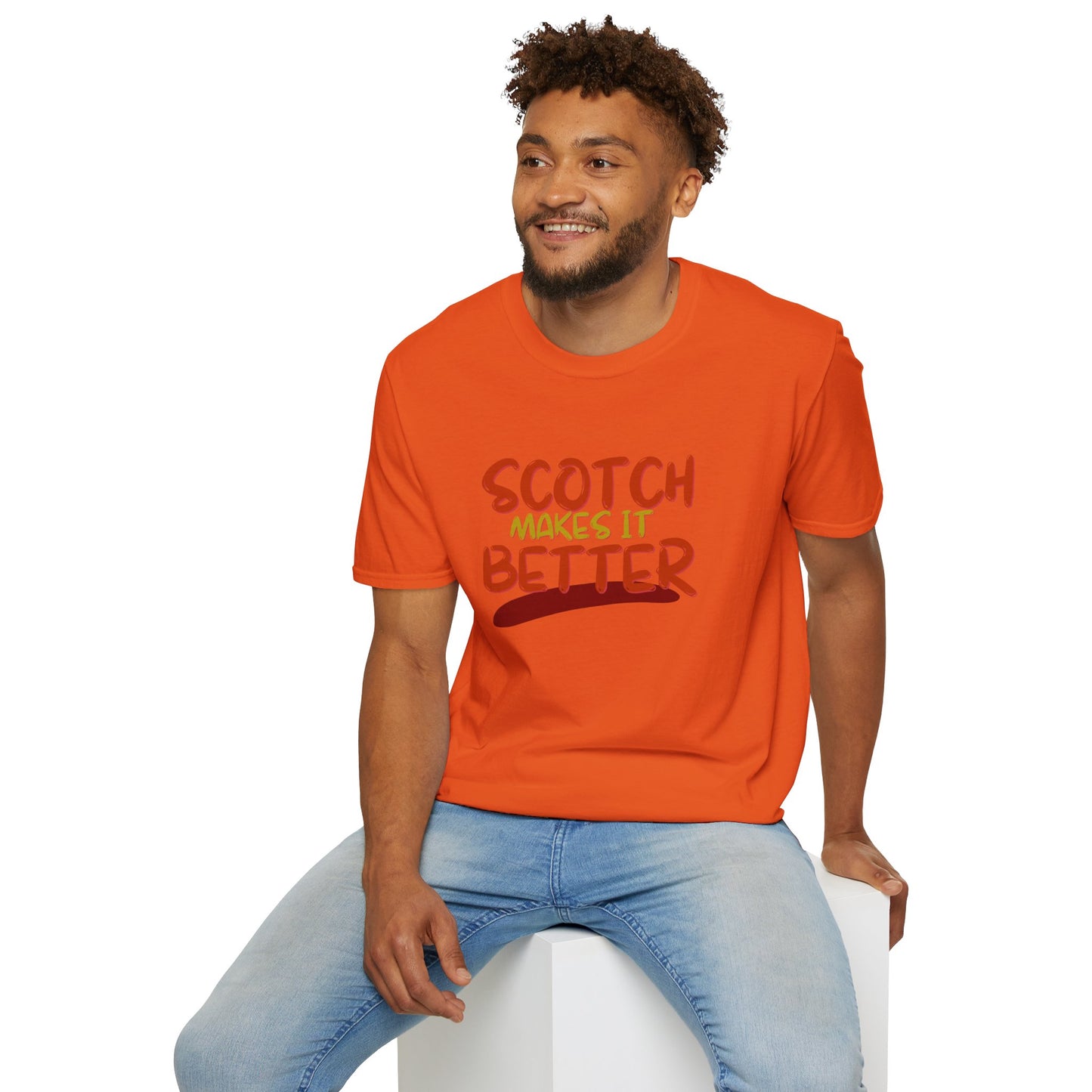 Scotch makes it better LTcolors Unisex T-Shirt by cypherpunkgear