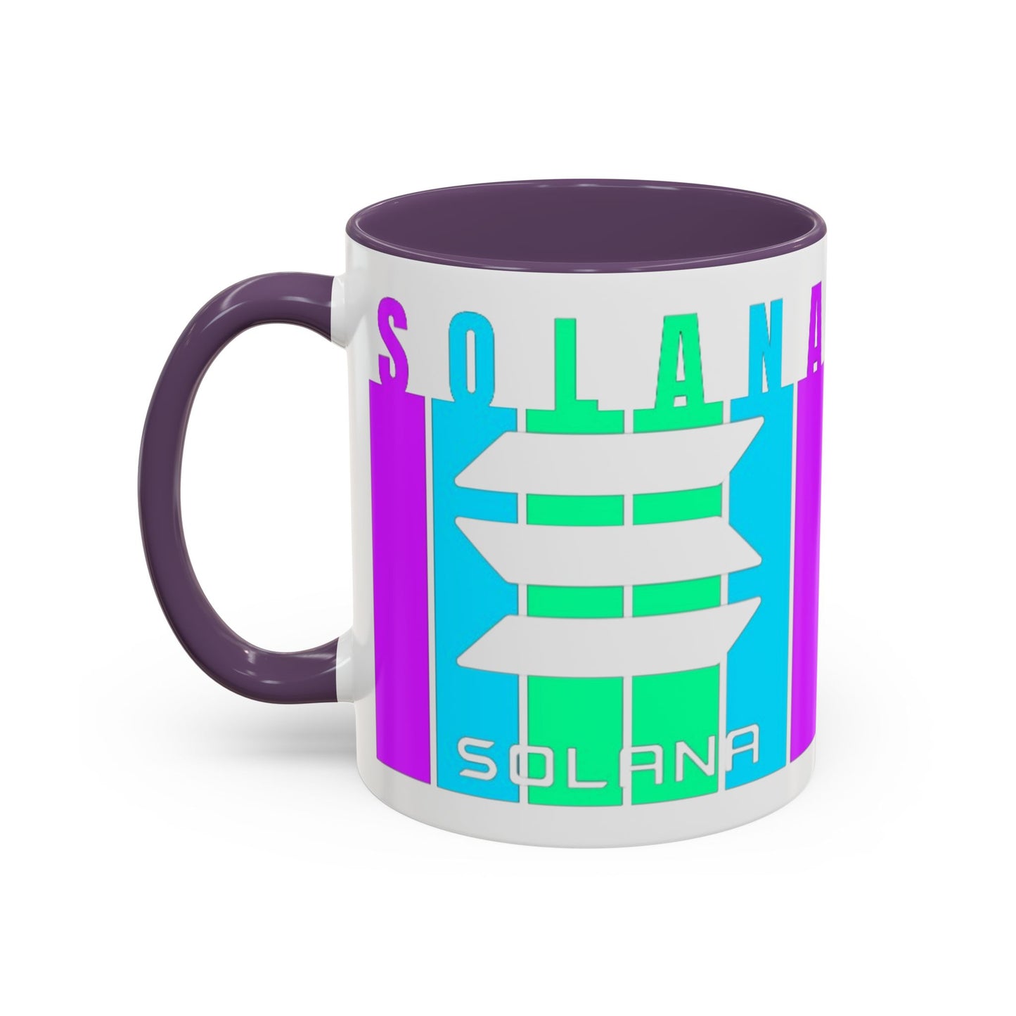 Solana (SOL) Freedom Accent Mug by cypherpunkgear.com