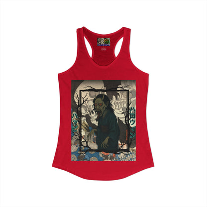 Yōkai Happy Halloween Women's Racerback Tank Top by CreepyCrafts.boo