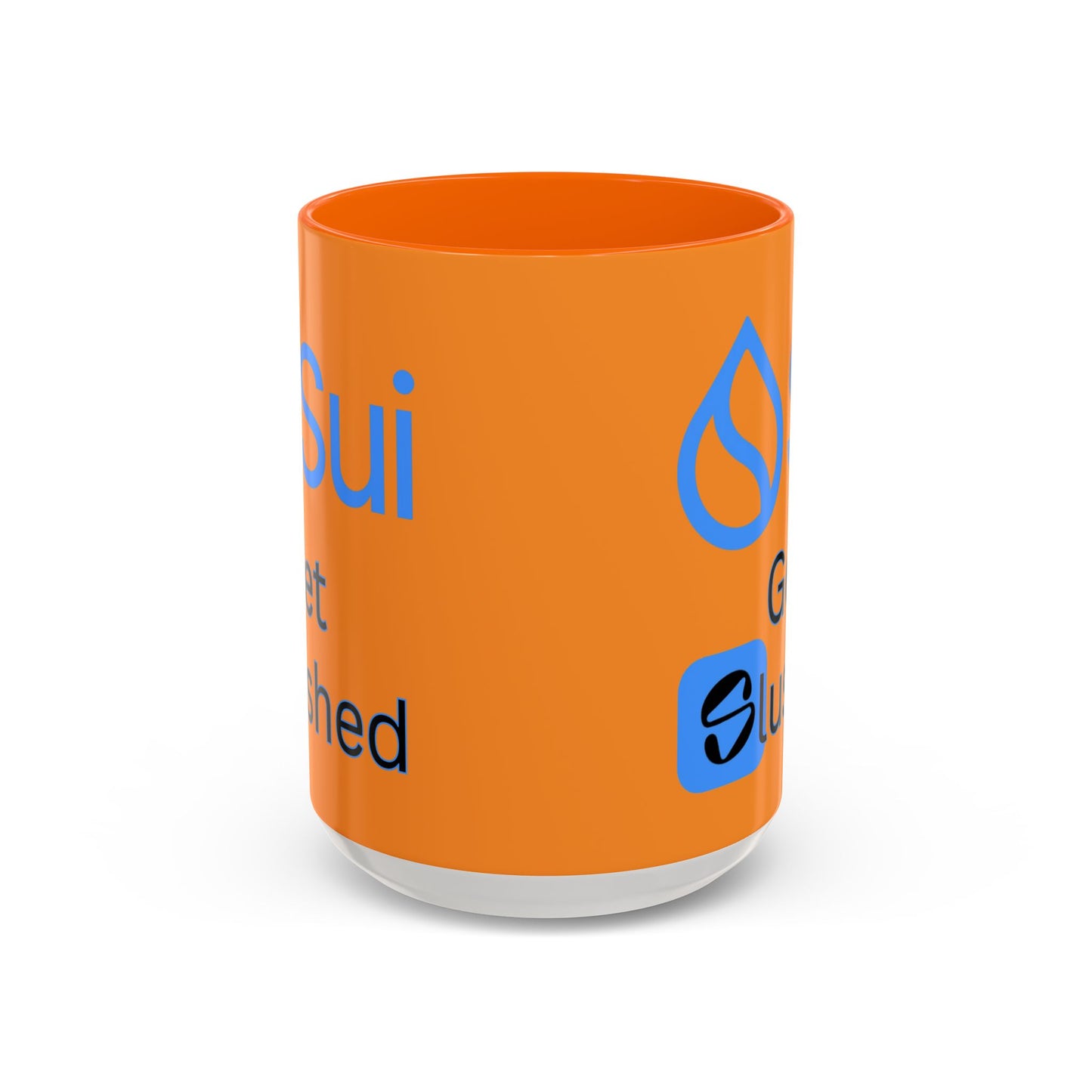 Sui: Get Slushed Orange Accent Mug by cypherpunkgear.com