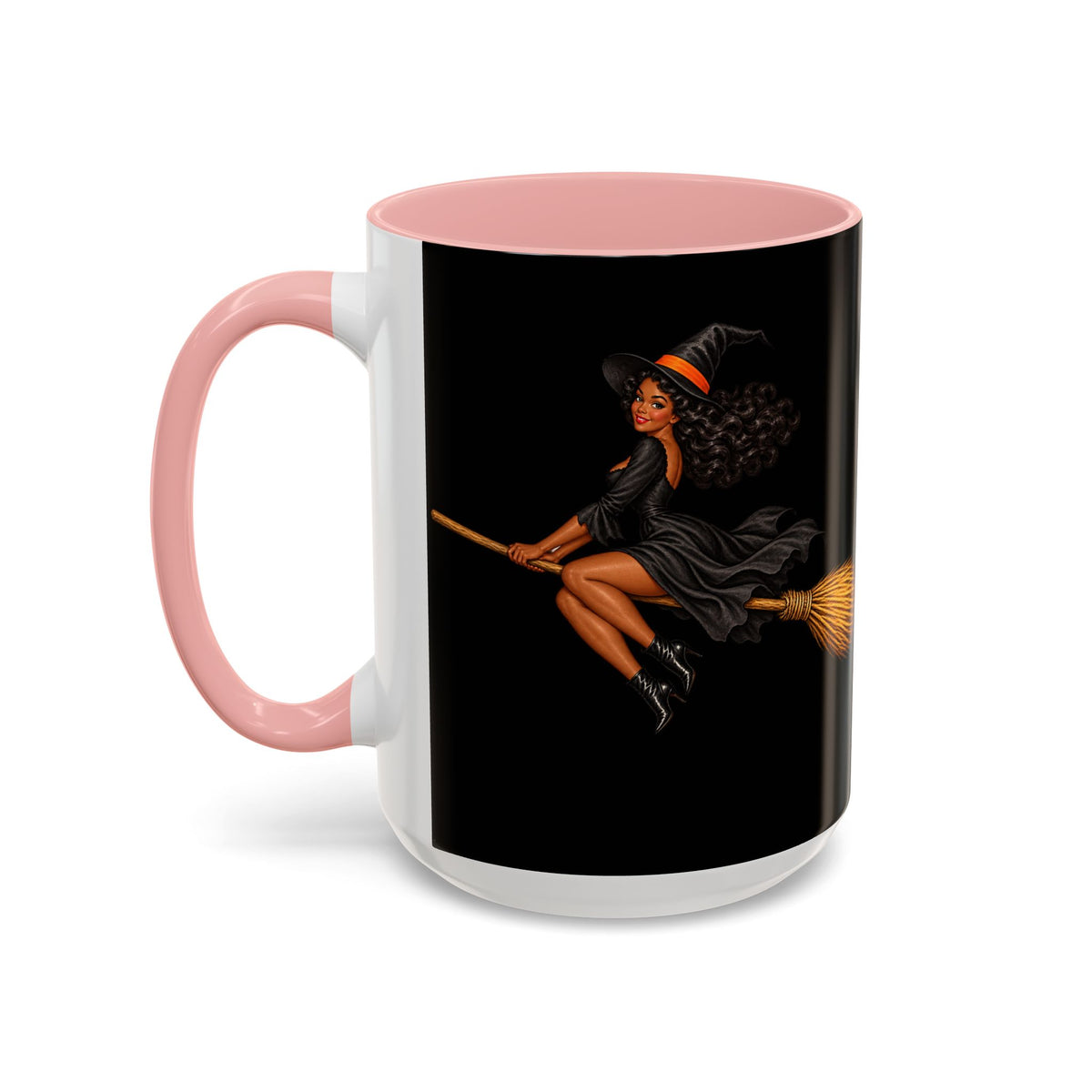 Velvet Vex Black Accent Mug by CreepyCrafts.boo