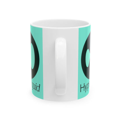 Hyperliquid Black font Light Hyperliquid Mug by cypherpunkgear.com