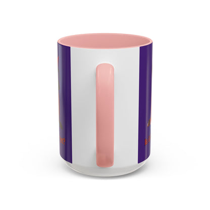 Is it Samhain yet? Dark Purple Accent Mug by CreepyCrafts.boo
