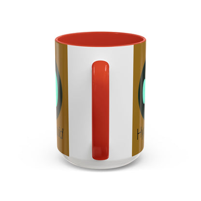 Hyperliquid Black font Brown Accent Mug by cypherpunkgear.com