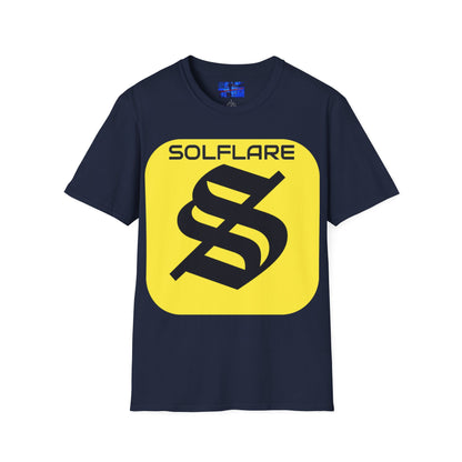 SolflareLogo Dark colors Unisex T-Shirt by cypherpunkgear.com