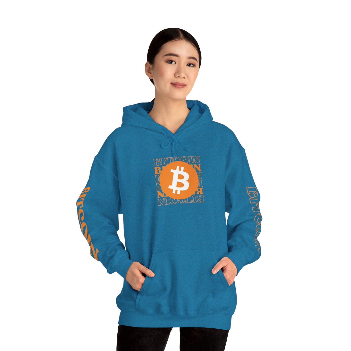 ¡Libertad de Bitcoin por cypherpunkgear! Sudadera con capucha unisex Heavy Blend™
