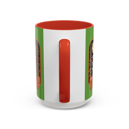 Spooktacular Skeletons of Halloween Accent Mug by CreepyCrafts.boo