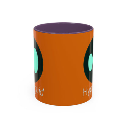 Hyperliquid White font Orange Accent Mug by cypherpunkgear.com