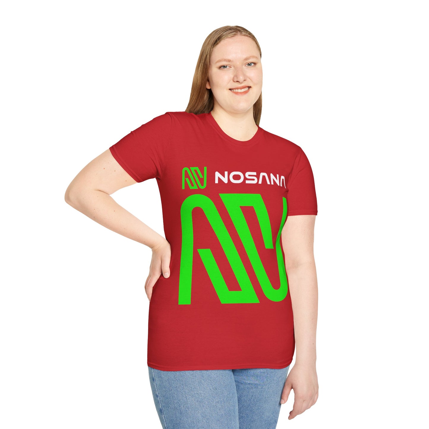 Nosana (NOS) Light colors Unisex T-Shirt by cypherpunkgear.com