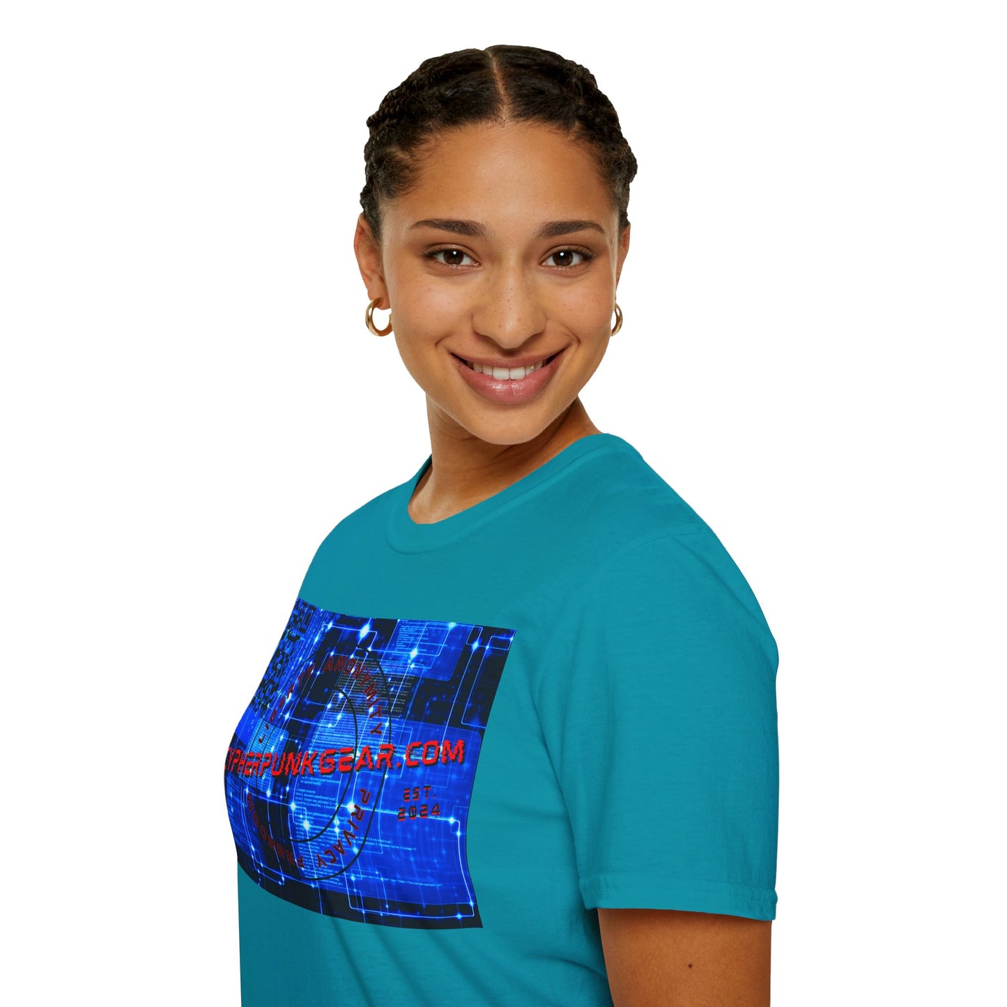 Cypherpunkgear.com logo Dark colors Unisex T-Shirt by cypherpunkgear.com