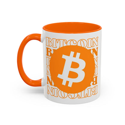 ¡Bitcoin! ¡Bitcoin! ¡Bitcoin por cypherpunkgear! Taza de café decorativa (11, 15 oz) 