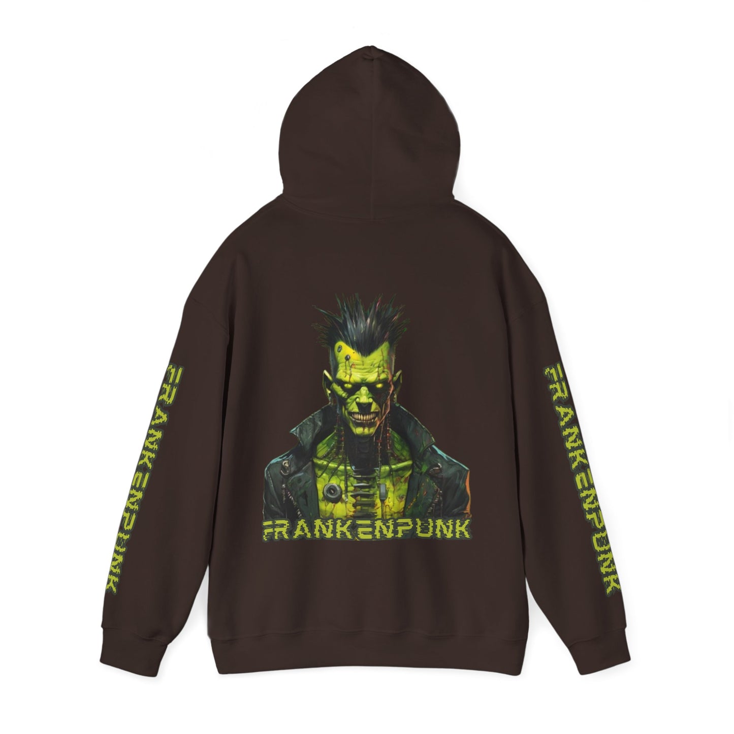 Frankenpunk Hoodie Unisex Hooded Sweatshirt by CreepyCrafts.boo