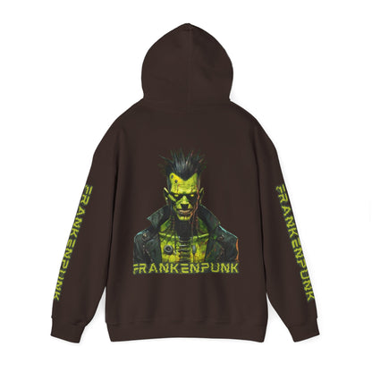 Frankenpunk Hoodie Unisex Hooded Sweatshirt by CreepyCrafts.boo