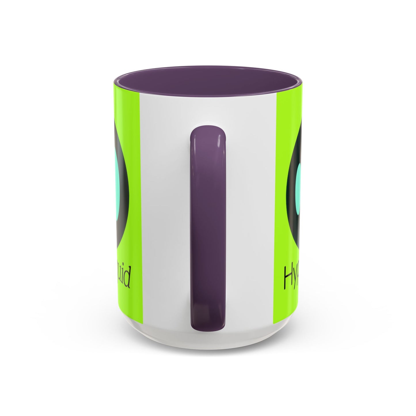 Hyperliquid Black font Green Accent Mug by cypherpunkgear.com