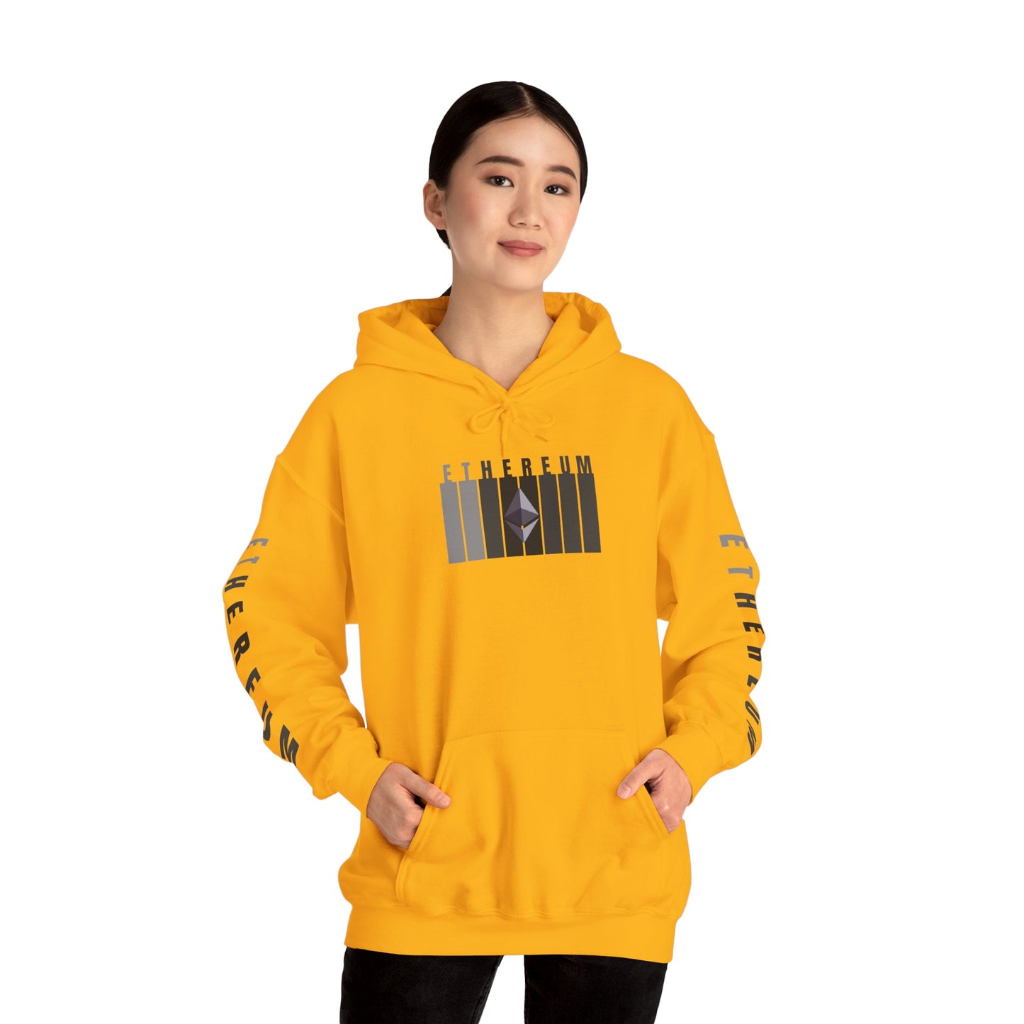 Ethereum (ETH) Hoodie Unisex Heavy Blend™ Hooded Sweatshirt by cypherpunkgear.com