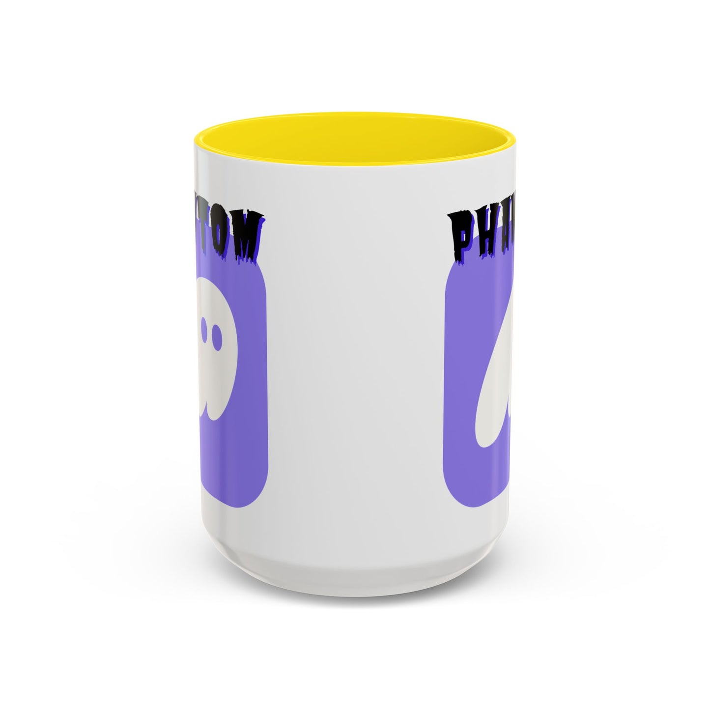 Phantom Hot Wallet White Accent Mug by cypherpunkgear.com