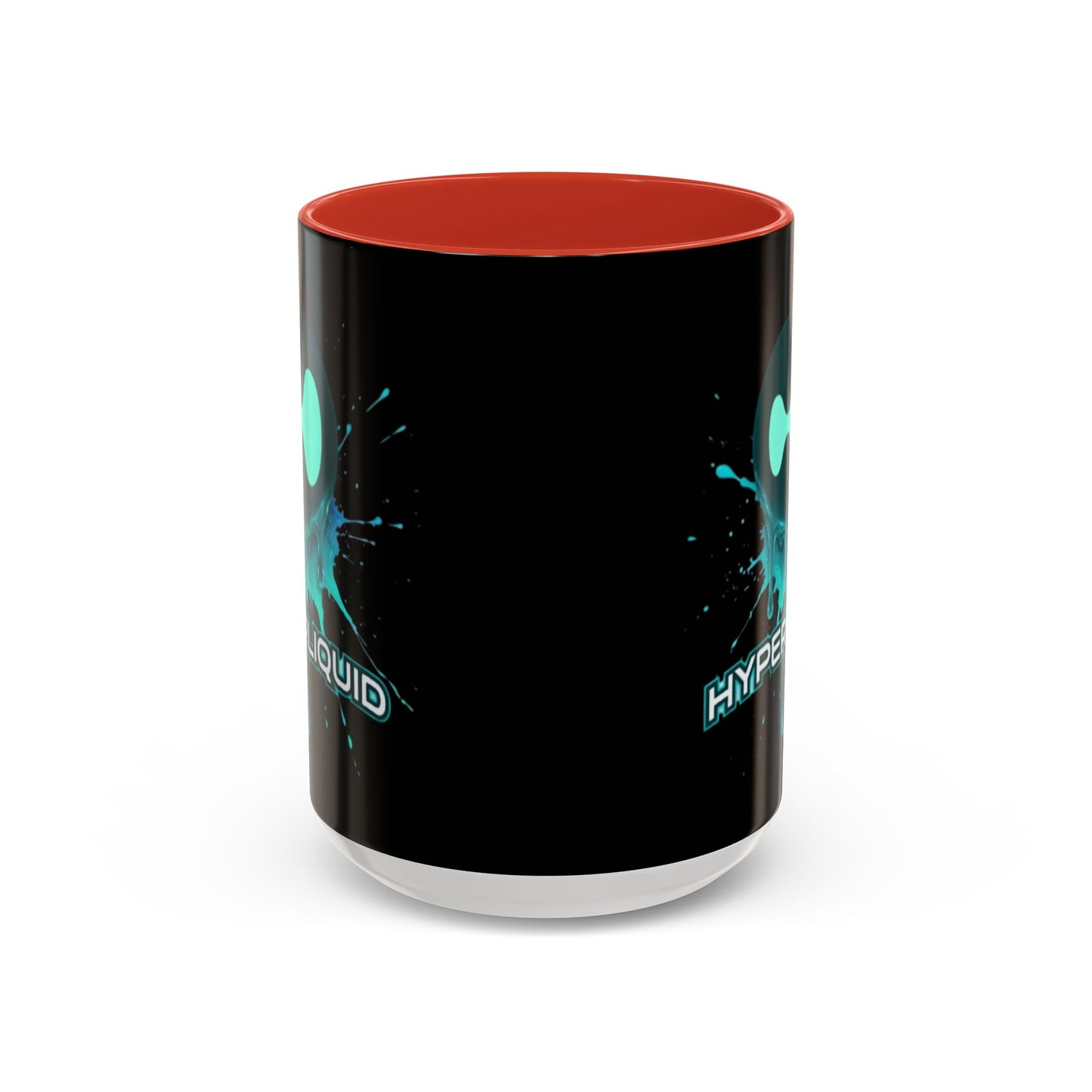HYPE Drip Black Accent Mug by cypherpunkgear.com