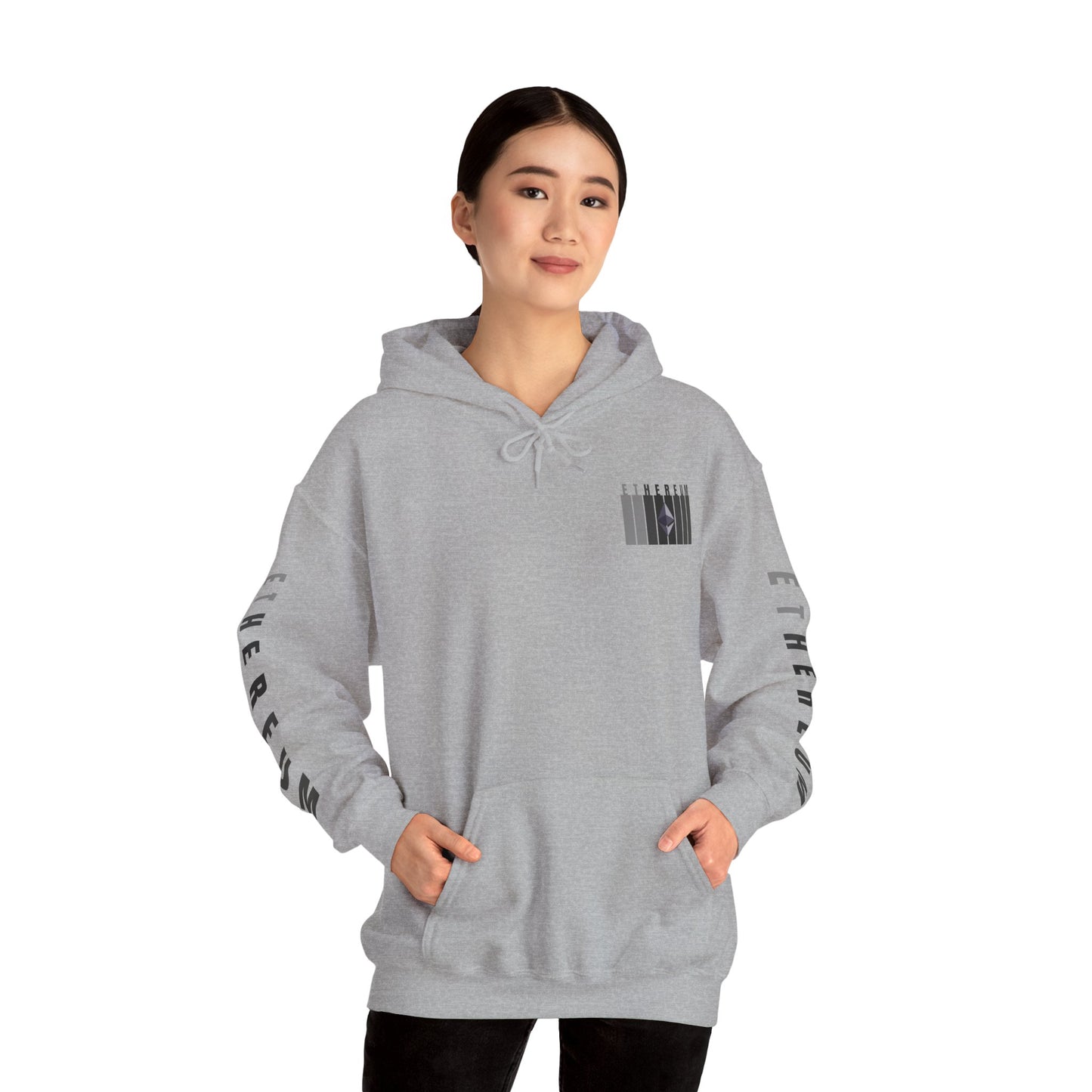 Ethereum (ETH) Hoodie Unisex Heavy Blend™ Hooded Sweatshirt by cypherpunkgear