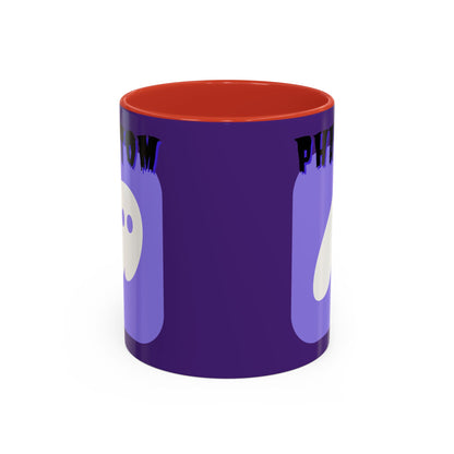 Phantom Hot Wallet Purple Accent Mug by cypherpunkgear.com