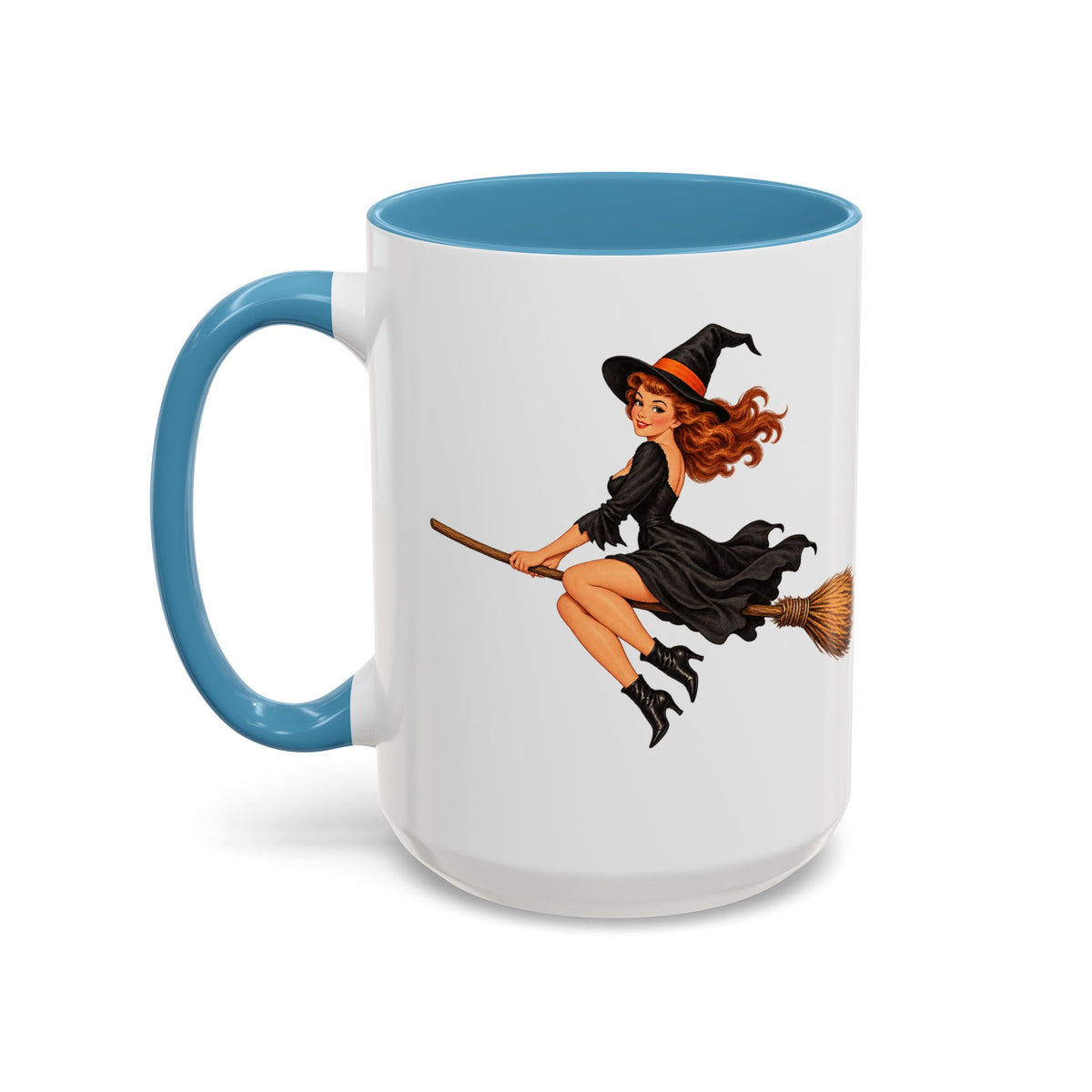 Hazel Hex White Accent Mug by CreepyCrafts.boo