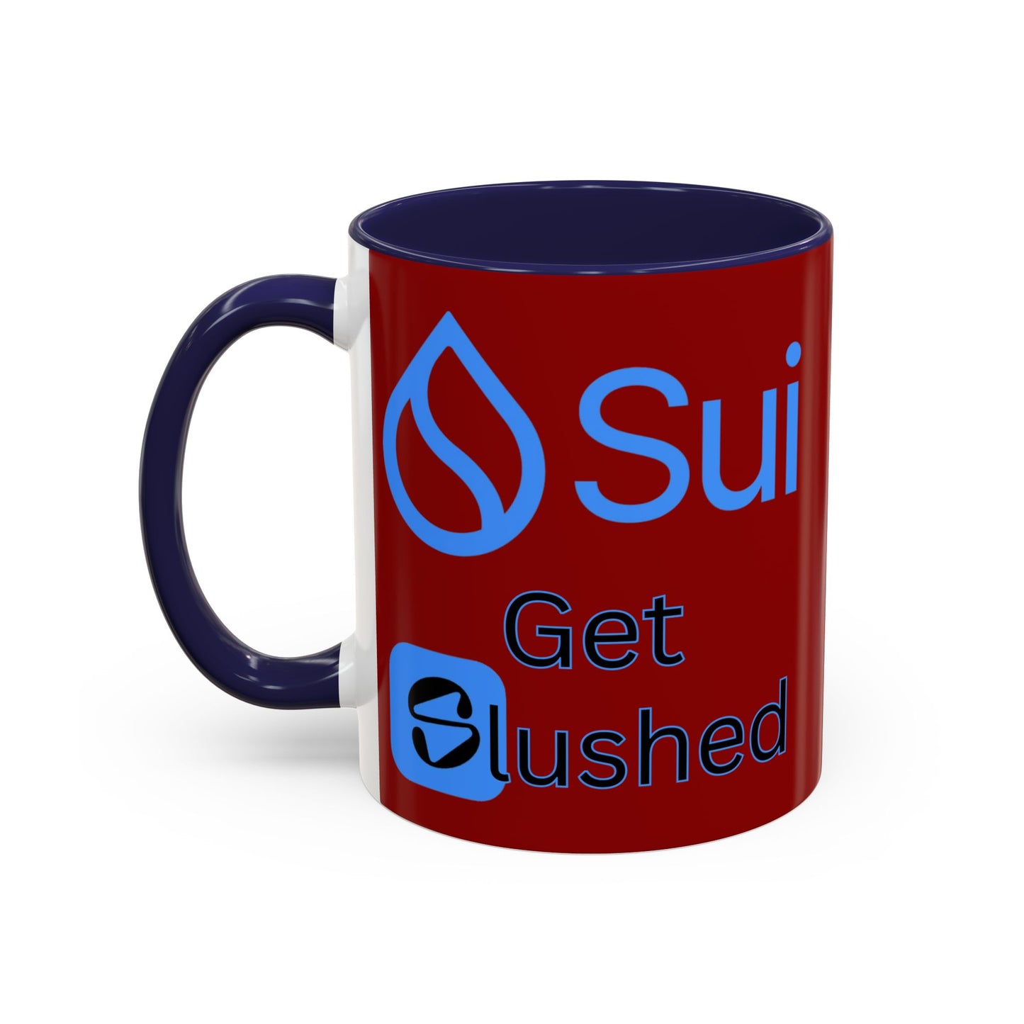 Sui: Get Slushed Red Accent Mug by cypherpunkgear.com