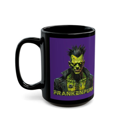 Frankenpunk Purple Mug by CreepyCrafts.boo