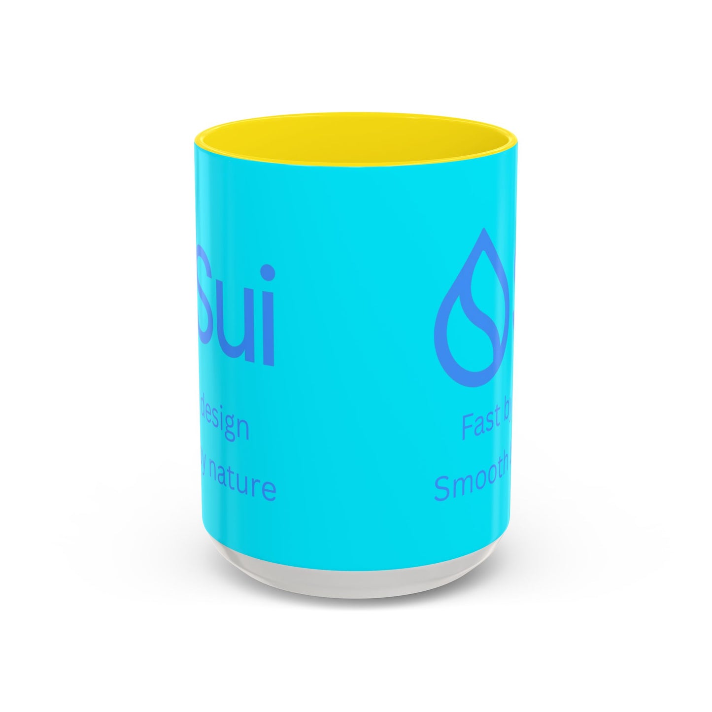 SUI Light Blue Accent Mug by cypherpunkgear.com