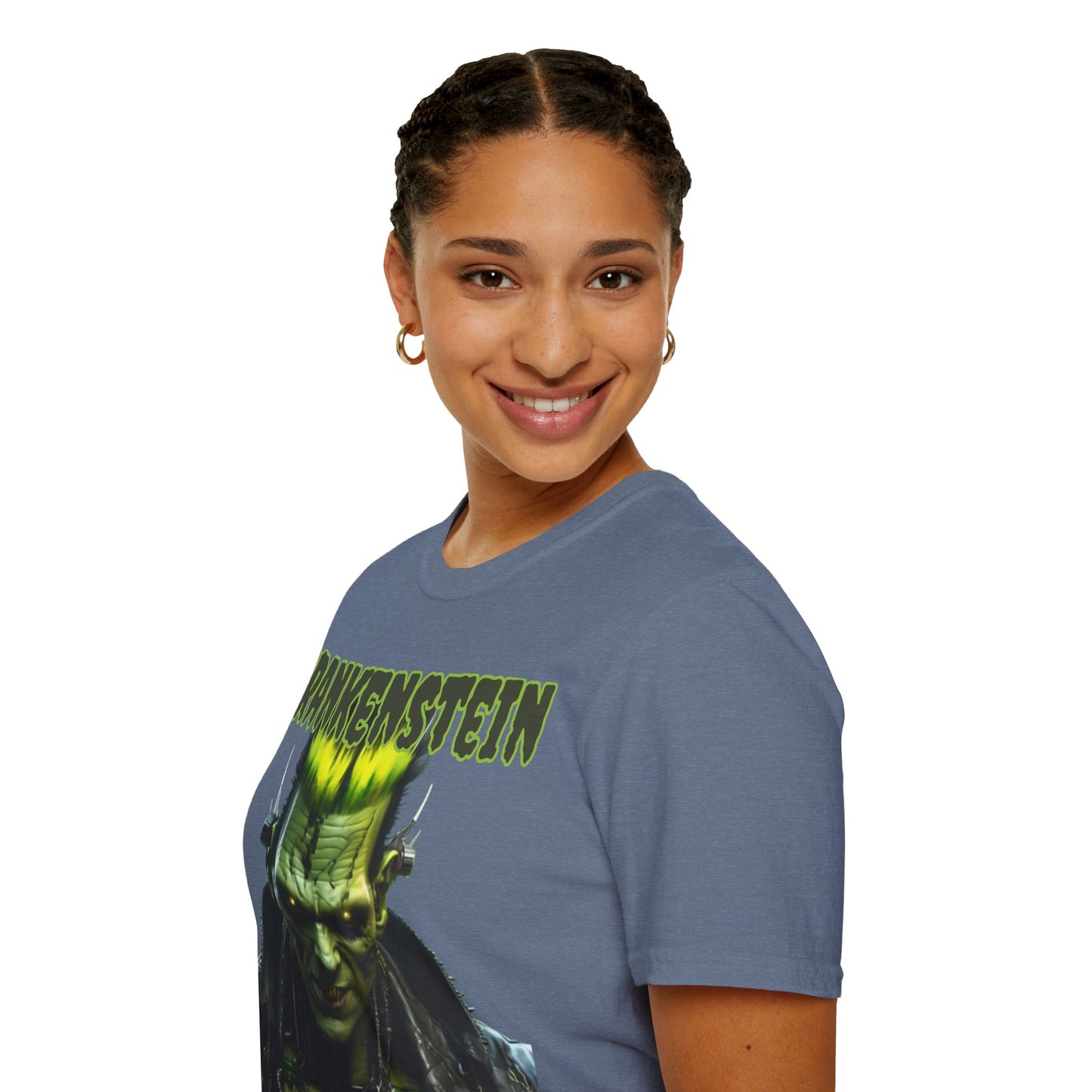 Frankenstein Lives Dark colors Unisex T-Shirt by CreepyCrafts.boo