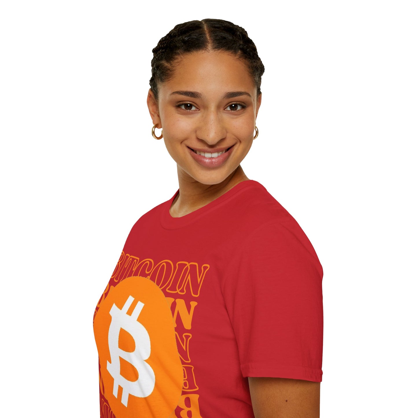 Bitcoin Bitcoin Bitcoin (BTC) Light colors Unisex T-Shirt by cypherpunkgear.com