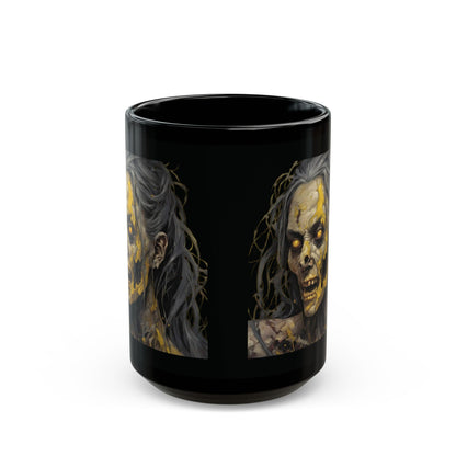 Rose Rottingham Has Risen Black Mug by cypherpunkgear