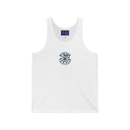 ¡BodyCam ThePoliticians de 2 caras de cypherpunkgear! Camiseta sin mangas unisex