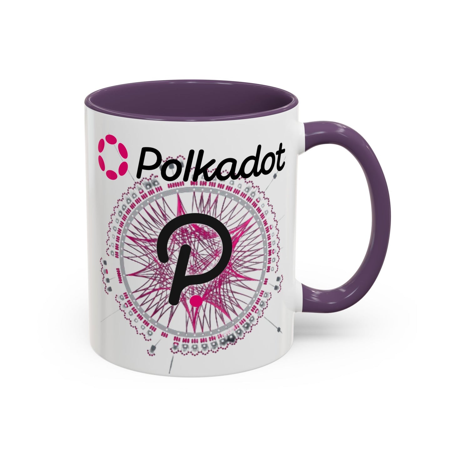 Polkadot (DOT) Accent Mug by cypherpunkgear.com