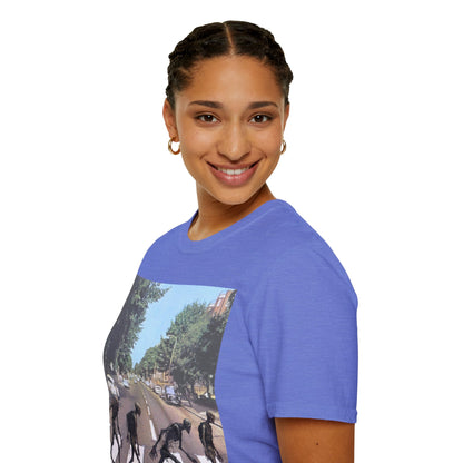 2-sided, Scabby Road Light colors Unisex T-Shirt by CreepyCrafts.boo