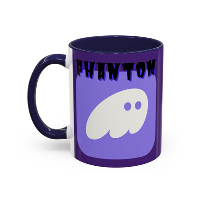 Phantom Hot Wallet Purple Accent Mug by cypherpunkgear.com