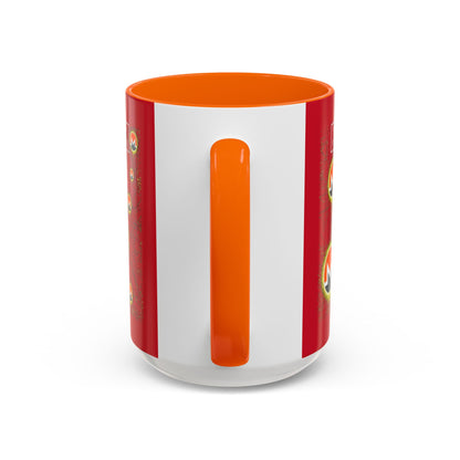 Monero (XMR) don't assume your freedoms are assured Red Accent Mug by cypherpunkgear.com