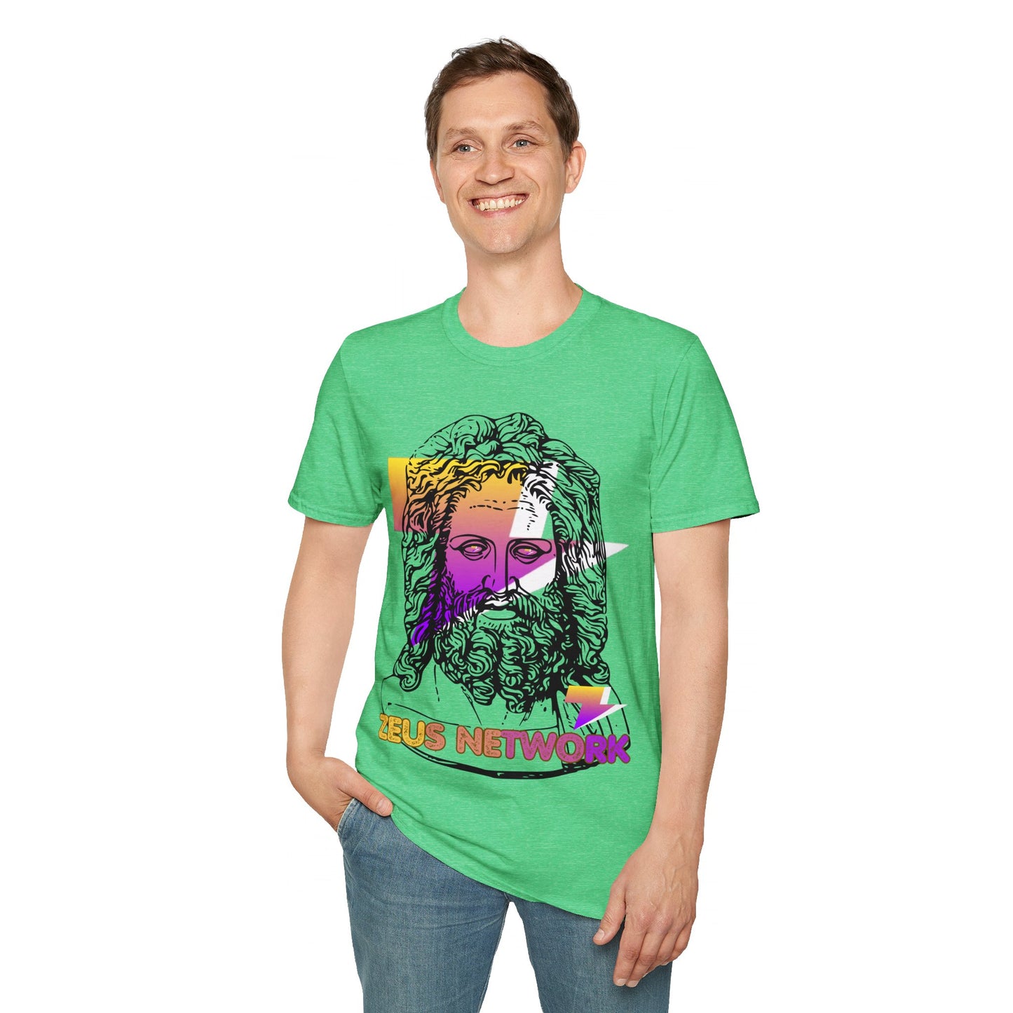 Zeus Network DKcolors Unisex T-Shirt by cypherpunkgear