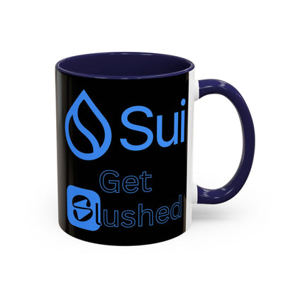 Sui: Get Slushed Black Accent Mug by cypherpunkgear.com