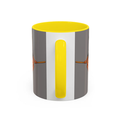 Velvet Vex Grey Accent Mug by CreepyCrafts.boo