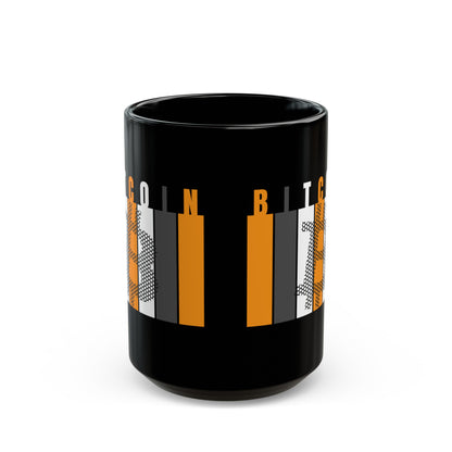 Bitcoin (BTC) Freedom Black Mug by cypherpunkgear