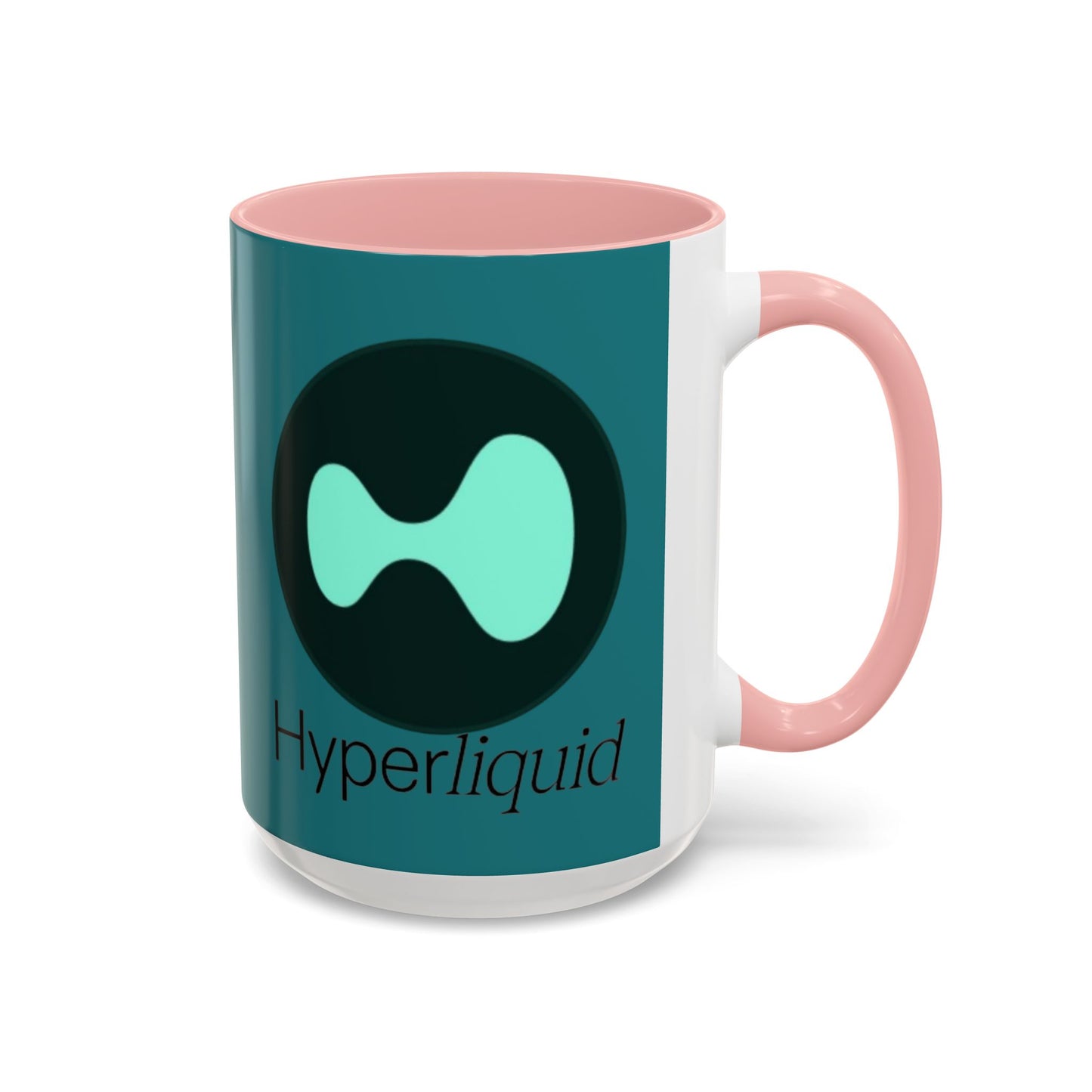 Hyperliquid Black font Hyperliquid Accent Mug by cypherpunkgear.com