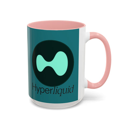 Hyperliquid Black font Hyperliquid Accent Mug by cypherpunkgear.com