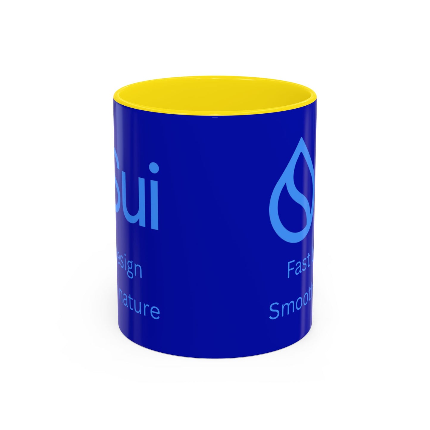 SUI Dark Blue Accent Mug by cypherpunkgear.com