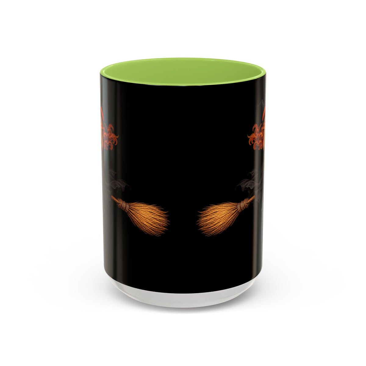 Hazel Hex Black Accent Mug by CreepyCrafts.boo