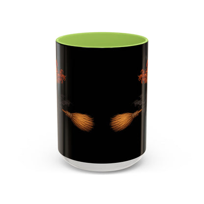 Hazel Hex Black Accent Mug by CreepyCrafts.boo