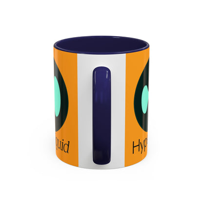 Hyperliquid Black font Orange Accent Mug by cypherpunkgear.com