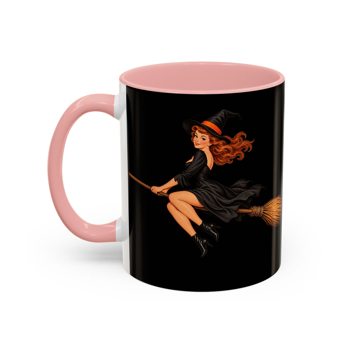 Hazel Hex Black Accent Mug by CreepyCrafts.boo