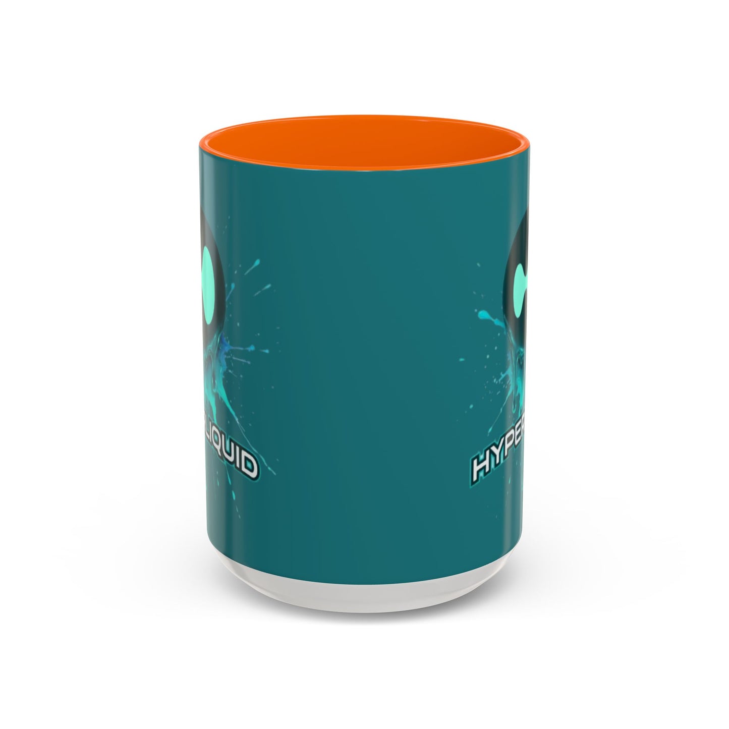 HYPE Drip Hyperliquid Accent Mug by cypherpunkgear.com