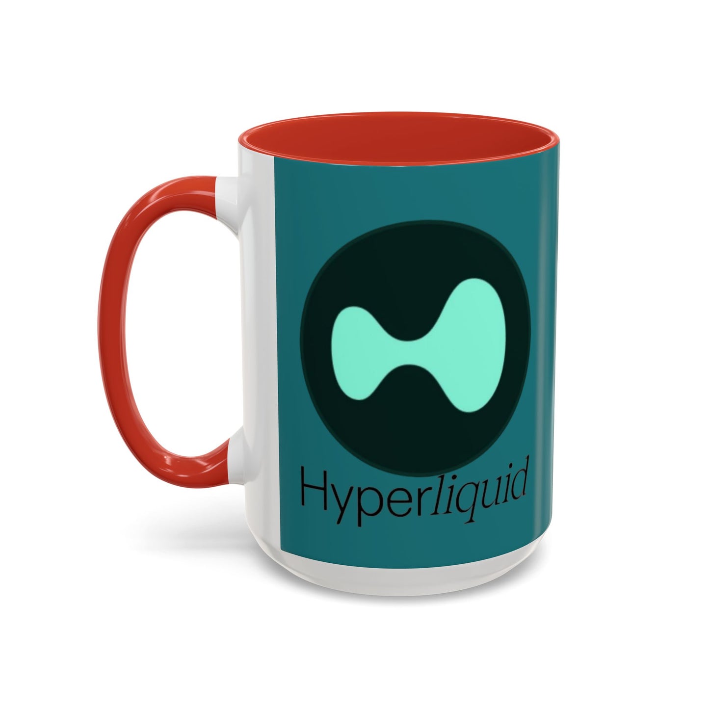 Hyperliquid Black font Hyperliquid Accent Mug by cypherpunkgear.com