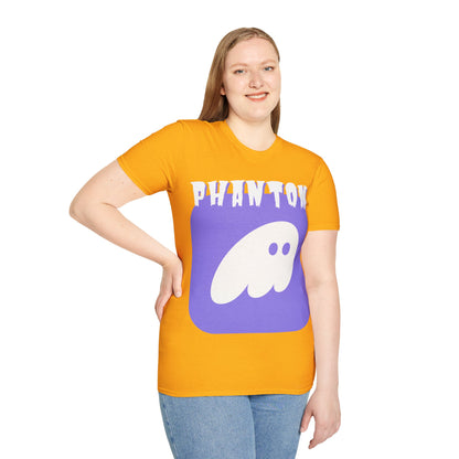 Phantom Hot Wallet Light colors Unisex T-Shirt by cypherpunkgear.com